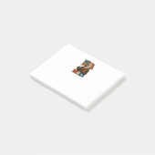 Duimen omhoog Amerika Eagle Grappig en Patriottisc Post-it® Notes (Schuin)