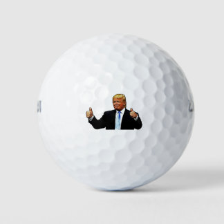 Duimen omhoog - Donald Trump Golfballen