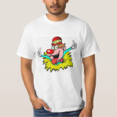 Duimen omhoog, leuke clown, t-shirt (Voorkant)