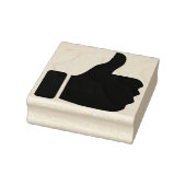 Duimen omhoog Rubber Art Stamp Rubberstempel (Stempel)