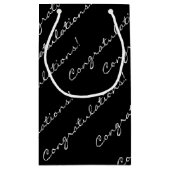 Duimen omhoog Sticker op duim Klein Cadeauzakje (Achterkant)