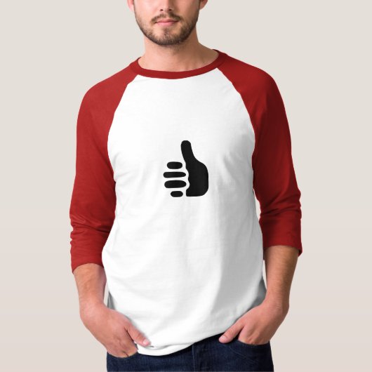 duimen omhoog! t-shirt (Voorkant)