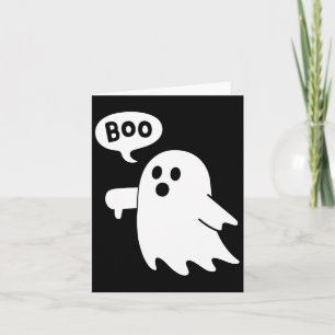 Duimen omlaag Ghost Schreeuwende Boo Afkeuring Gho Kaart