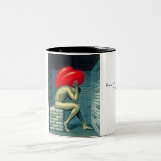 duimnagel1, zou het hart van een vrouw zo Verborge Tweekleurige Koffiemok (Center)