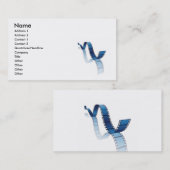 duimnagel, Naam, Adres 1, Adres 2, Contact.. Visitekaartje (Voorkant / Achterkant)