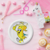 Duimt Banana op Papieren Bordje (Feest)