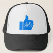 Duimt de Cycli omhoog Trucker Pet (Voorkant)