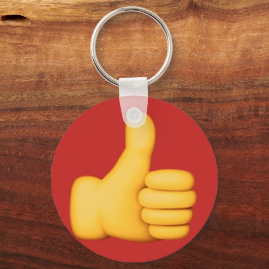 Duimt de Emoji Sleutelhanger (Voorkant)