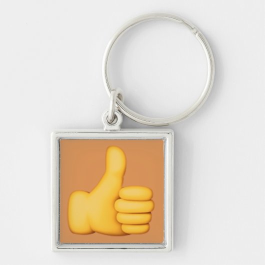 Duimt de Emoji Sleutelhanger (Voorkant)