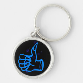 Duimt de sleutelketen sleutelhanger