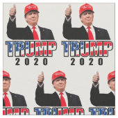 Duimt Donald Trump 2020 Stof (Close Up)