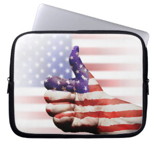 Duimt omhoog! laptop sleeve