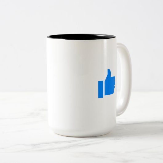 Duimt omhoog Mok (Voorkant rechts)