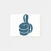 Duimt omhoog! post-it® notes (Voorkant)