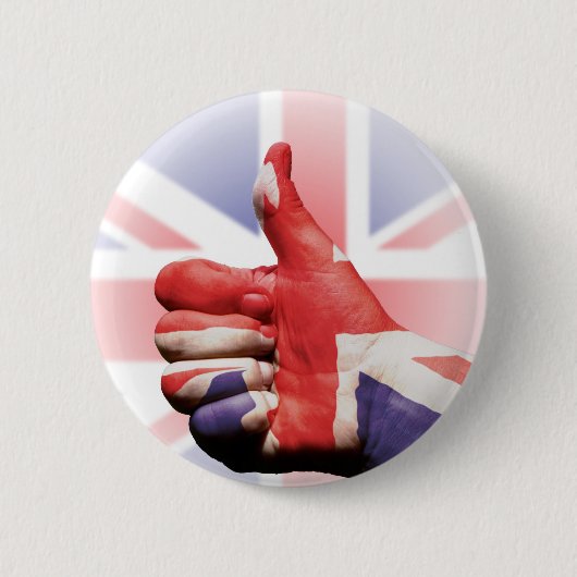 Duimt omhoog! ronde button 5,7 cm (Voorkant)