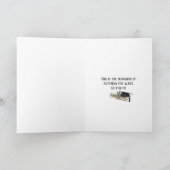 Duimt omhoog voor afstuderen kaart (Binnen)