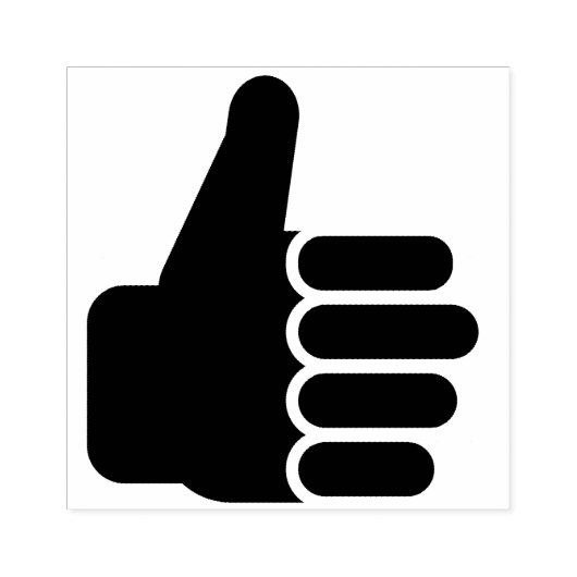 Duimt op Rubber Stempel (Afrduk)