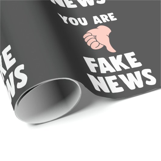 Duimt Sarcasm u bent een verbijsterd News offensie Cadeaupapier (Rol Hoek)