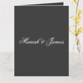 Duin Elegant Minimalist Modern Kaart (Gele Bloem)