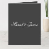 Duin Elegant Minimalist Modern Kaart (Voorkant)