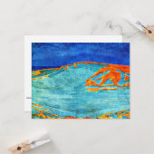 Duin in Zeeland door Pier Mondrian Kaart (Voorkant / Achterkant in situ)