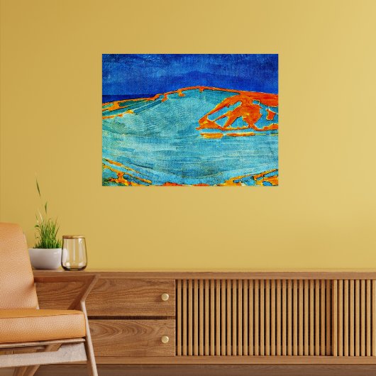 Duin in Zeeland door Pier Mondrian Poster (Woonkamer 2)