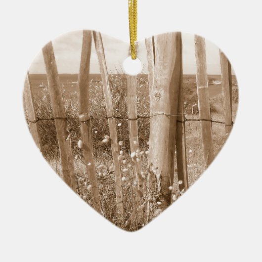 duin keramisch ornament (Voorkant)