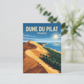 Duin van Pilat Frankrijk Briefkaart (Staand voorkant)