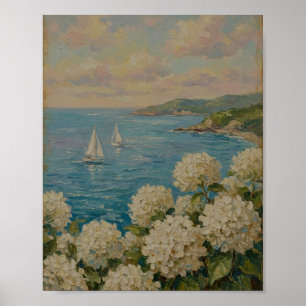 Duin Visserman Hut II Vintage Schilderij Poster