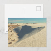 Duinen in het White Sands National Park Briefkaart (Voorkant / Achterkant)