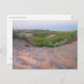 Duinen in Montauk Briefkaart (Voorkant / Achterkant)