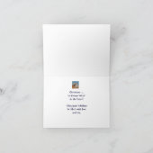 Duinen op de kerstkaart van Beach Feestdagen Kaart (Binnen)