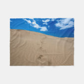 Duinen van Gran Canaria Fleece Deken (Voorkant (Horizontaal))