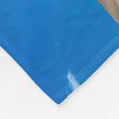 Duinen van Gran Canaria Fleece Deken (Hoek)