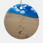Duinen van Gran Canaria Keramisch Ornament (Achterkant)