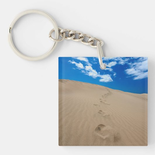 Duinen van Gran Canaria Sleutelhanger (Voorkant)