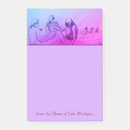 Duinen van Lake Michigan Post-It Notes