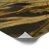 Duingras en zee  - poster (Hoek)