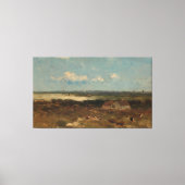 Duinlandschap, Johan Hendrik Weissenbruch, Canvas Afdruk (Voorkant)