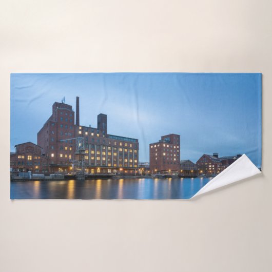 Duisburg Duitsland Bath Towel Badhanddoek (Badhanddoek)