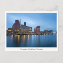 Duisburg Duitsland Briefkaart