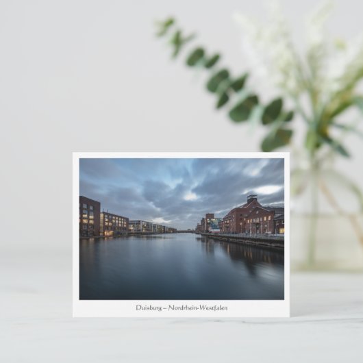 Duisburg Duitsland Briefkaart (Staand voorkant)