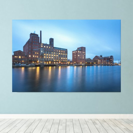 Duisburg Duitsland Canvas Print (Insitu (Houten vloer))