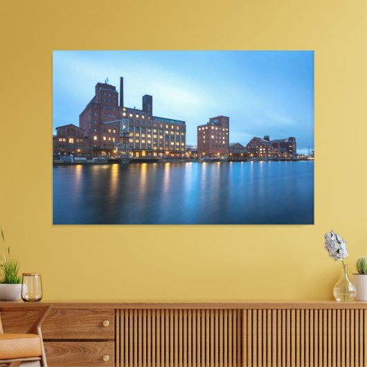 Duisburg Duitsland Canvas Print (Insitu (Woonkamer))