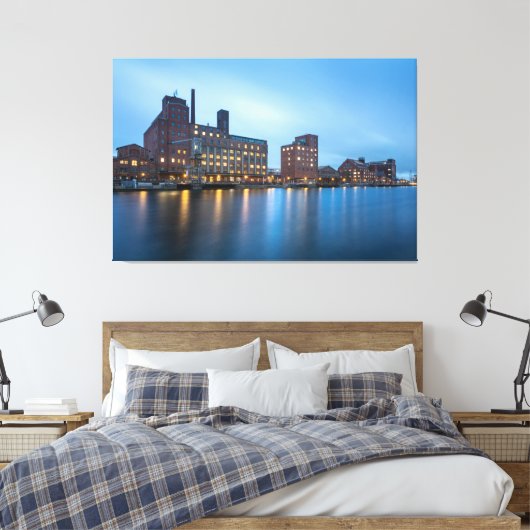 Duisburg Duitsland Canvas Print (Insitu (Slaapkamer))