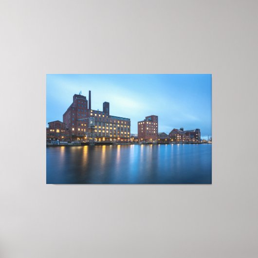 Duisburg Duitsland Canvas Print (Voorkant)