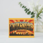 Duisburg Duitsland Landschaftspark Briefkaart (Staand voorkant)