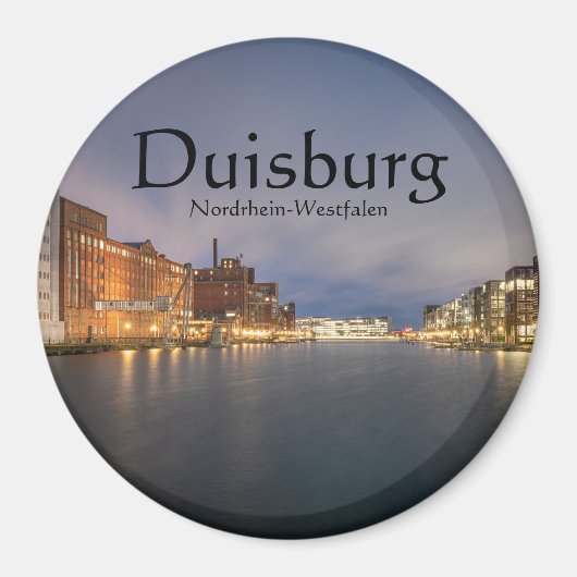 Duisburg Duitsland Magneet (Voorkant)