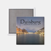 Duisburg Duitsland Magneet (Voorkant / Achterkant)