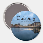 Duisburg Duitsland Magneet (Voorkant / Achterkant)